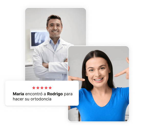 Dentista y paciente